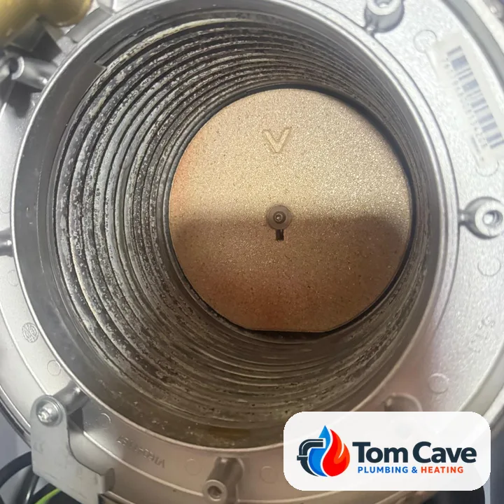 Heat exchanger cleaned and inspected