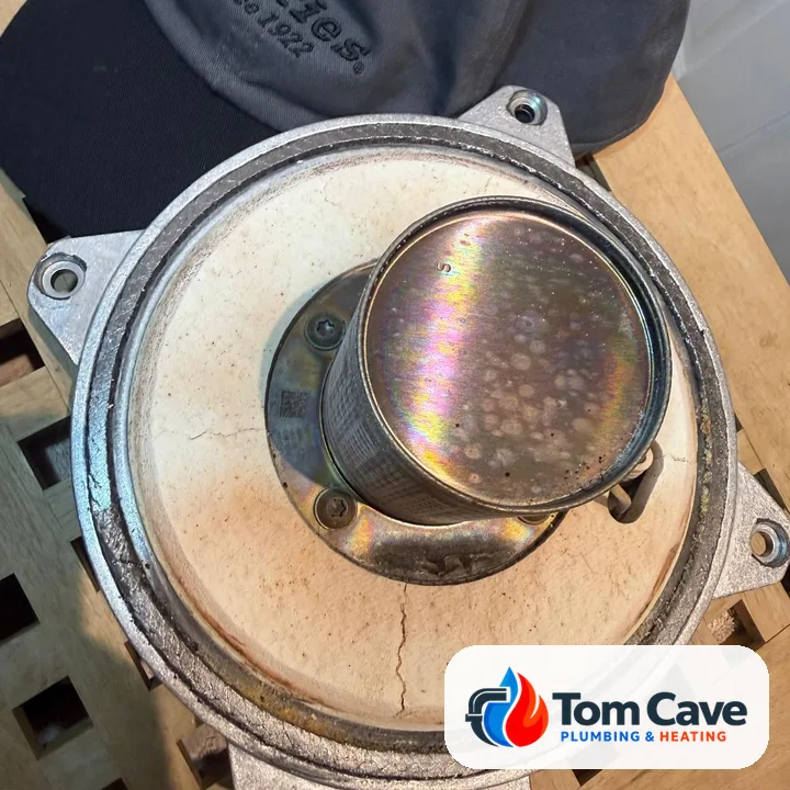 Burner and insulation inspected